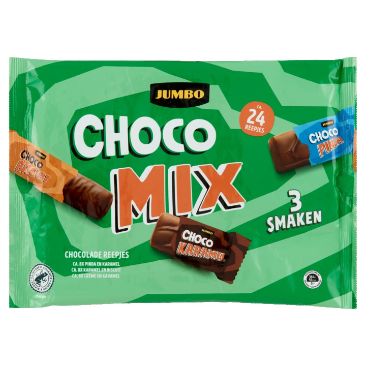 Jumbo Choco Mix 3 Smaken 455g