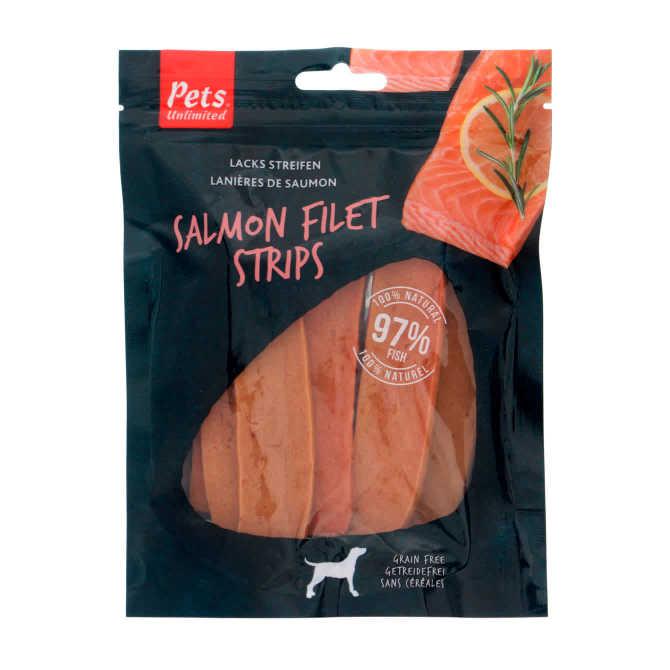 Pet&#039;s Unlimited salmon filet strips