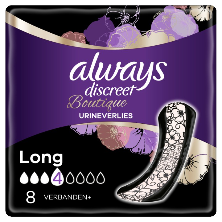 Always Discreet Boutique Verband Voor Urineverlies x8