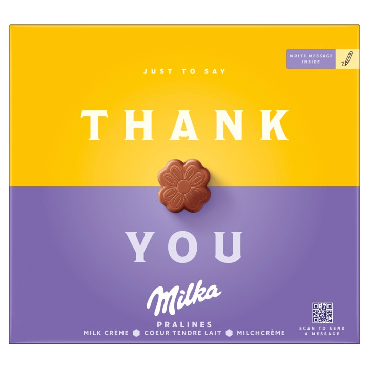 Milka Thank You Chocolade Pralines 110g