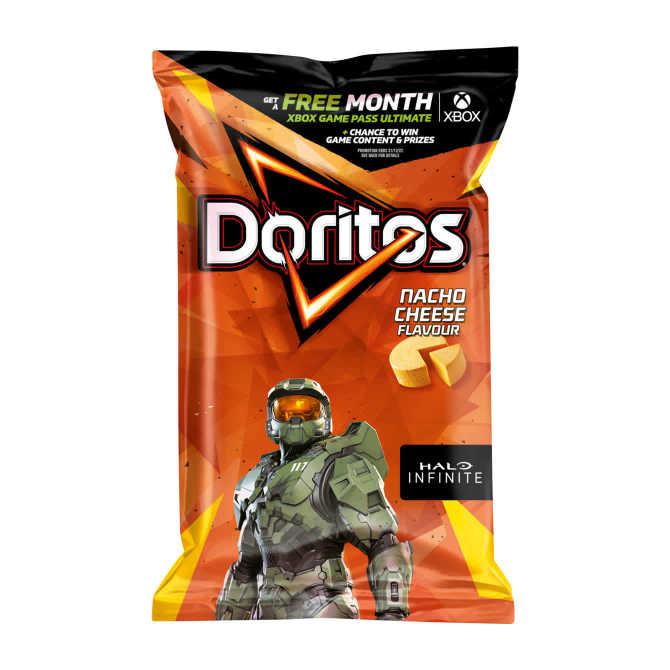 Doritos Nacho cheese tortilla chips