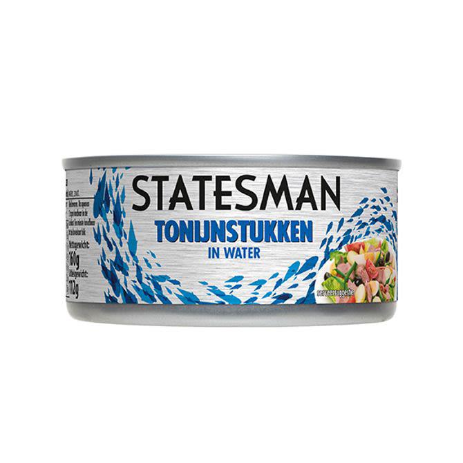 Statesman Tonijnstukken in water