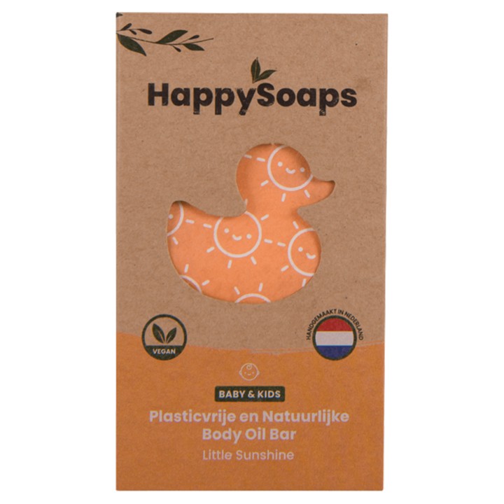 HappySoaps Baby &amp;amp; Kids Body Oil Bar - Little Sunshine 3 x 20g