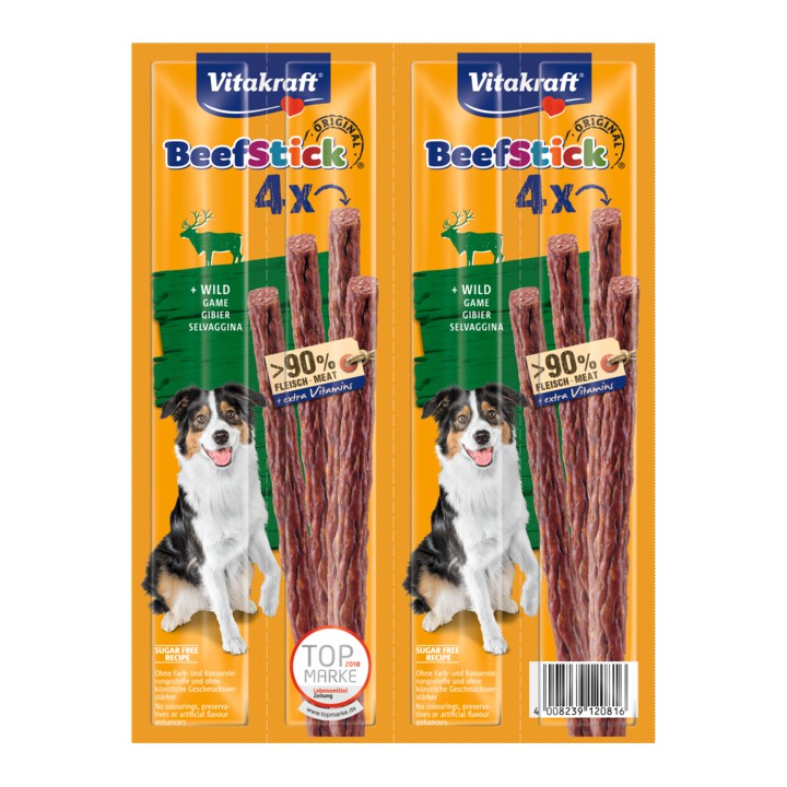 Vitakraft Original Beef Stick 4 Stuks