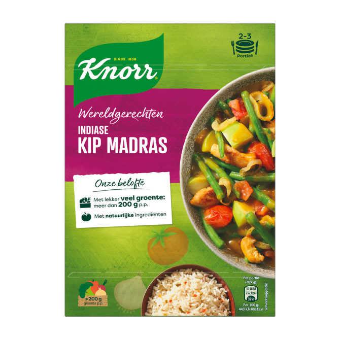 Knorr Wereldgerechten Indiase kip madras