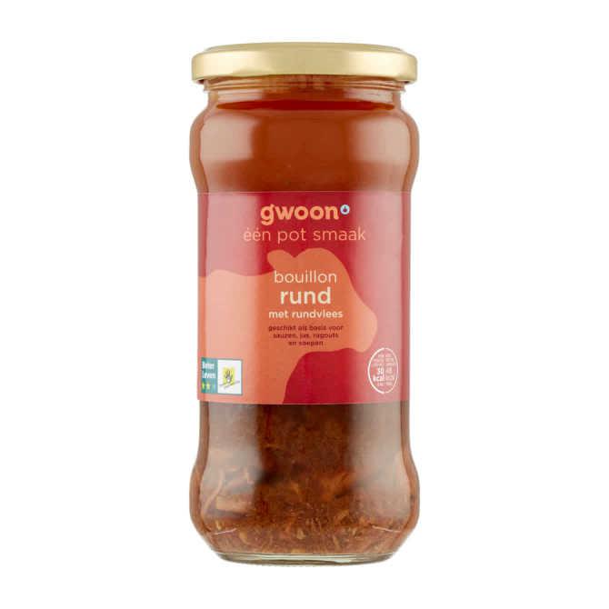 g&#039;woon Bouillon rund