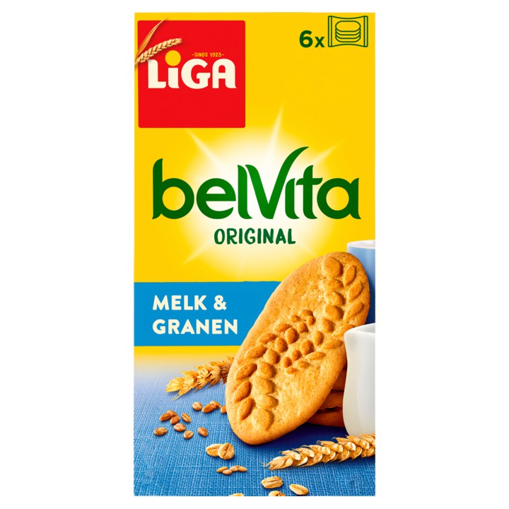 Liga BelVita Melk &amp;amp; Granen Koekjes 300g