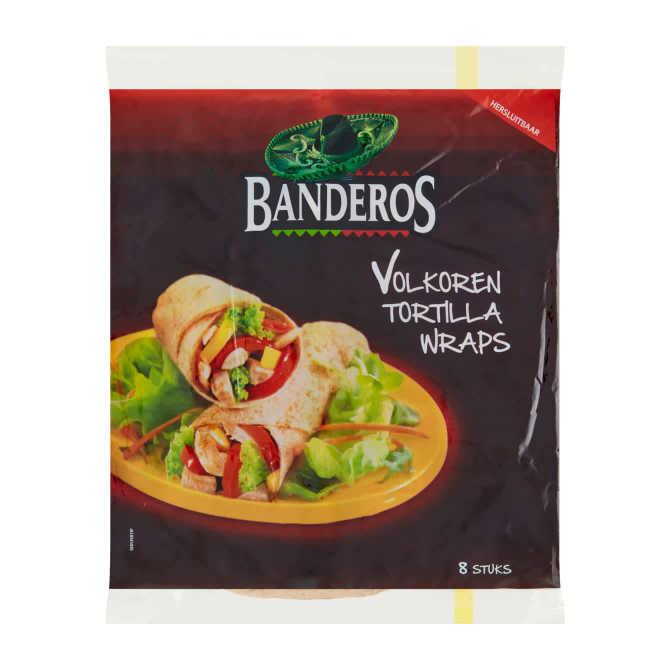 Banderos Tortilla wraps volkoren