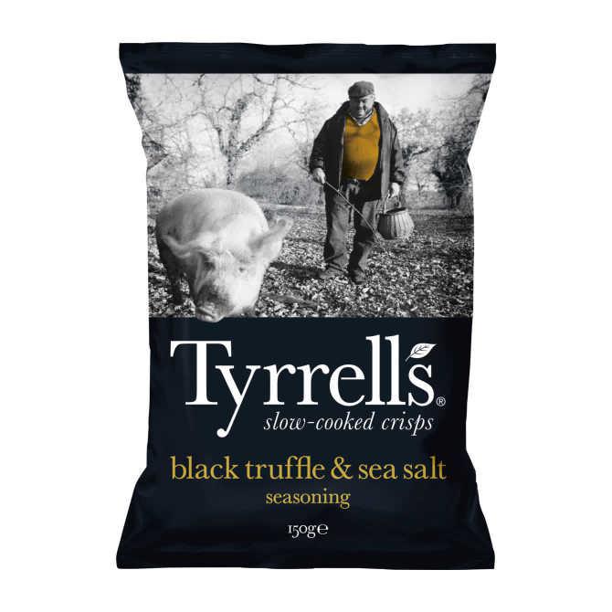 Tyrrells Chips black truffle &amp; sea salt