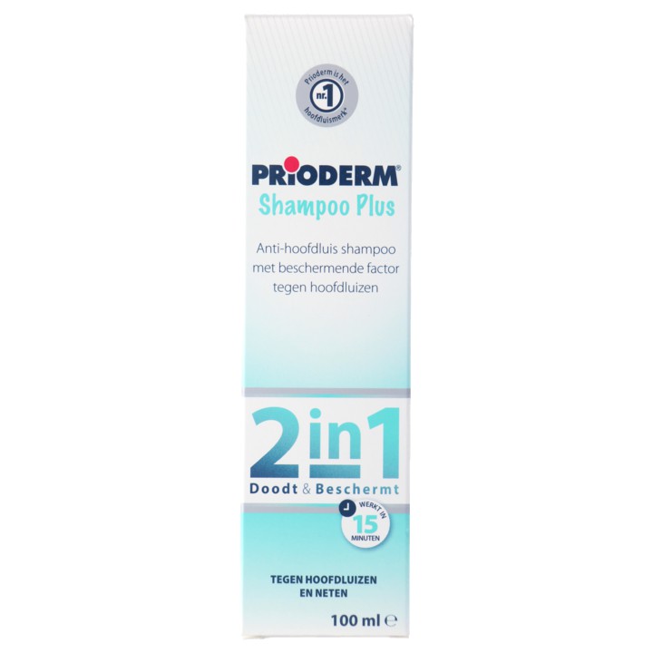 Prioderm Shampoo plus tegen luizen en neten, 100ml