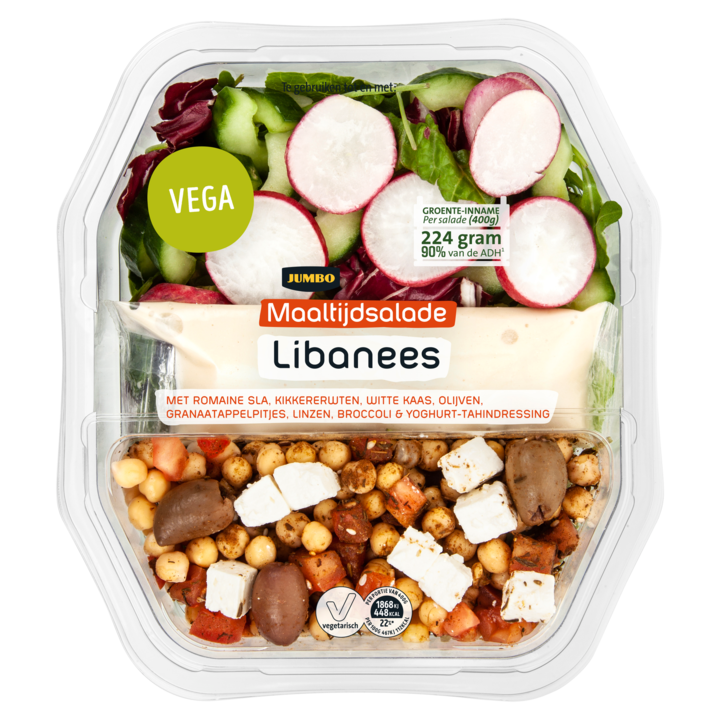 Jumbo Maaltijdsalade Libanees 400g