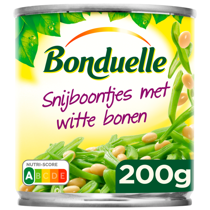 Bonduelle Snijboontjes met witte bonen 200g