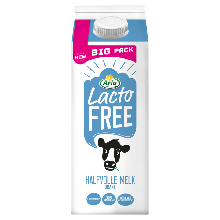 Arla Lactofree Halfvolle Melk Lactosevrij 1, 5L