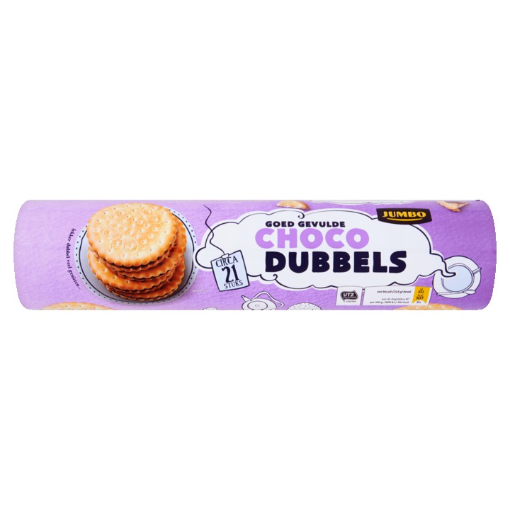 Jumbo Choco Dubbels 500g