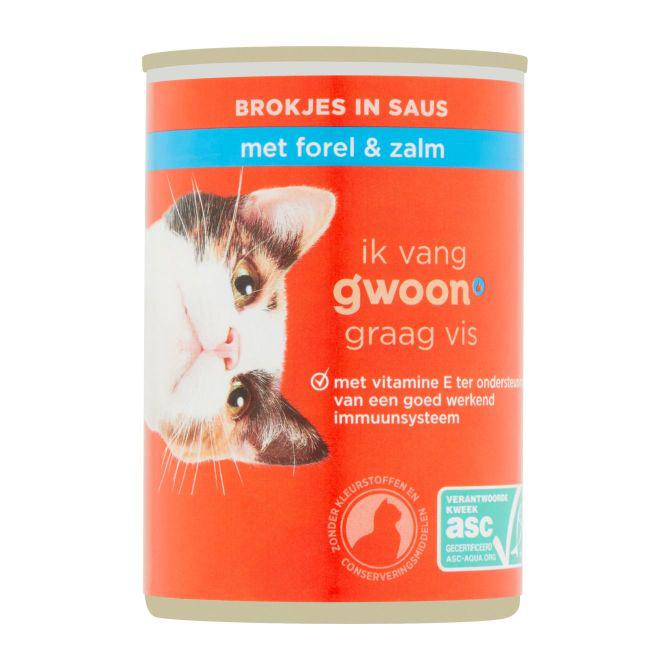 g&#039;woon Brokjes in gelei met zalm &amp; forel