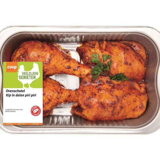 Ovenschotel kip piri piri