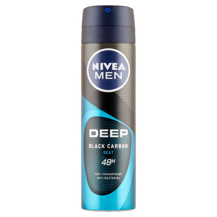 Nivea Men Deep Black Carbon Beat 150ml