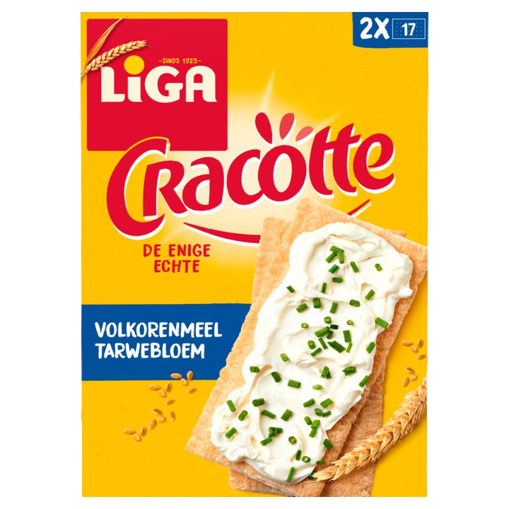 LiGA Cracotte Crackers Volkoren 250g