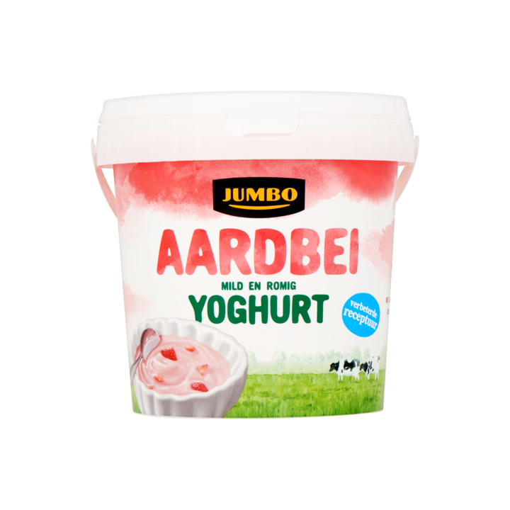 Jumbo Yoghurt Aardbei 1kg