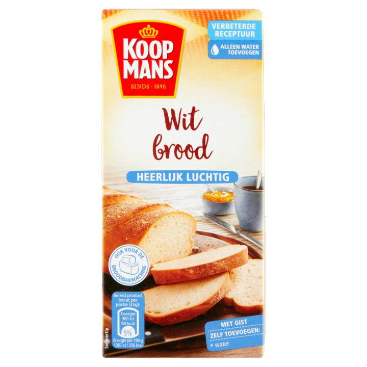 Koopmans Wit Brood Mix 450g