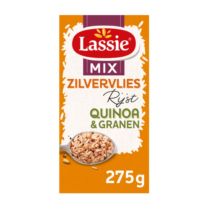 Lassie Mix Zilvervliesrijst Quinoa &amp;amp; Granen 275g