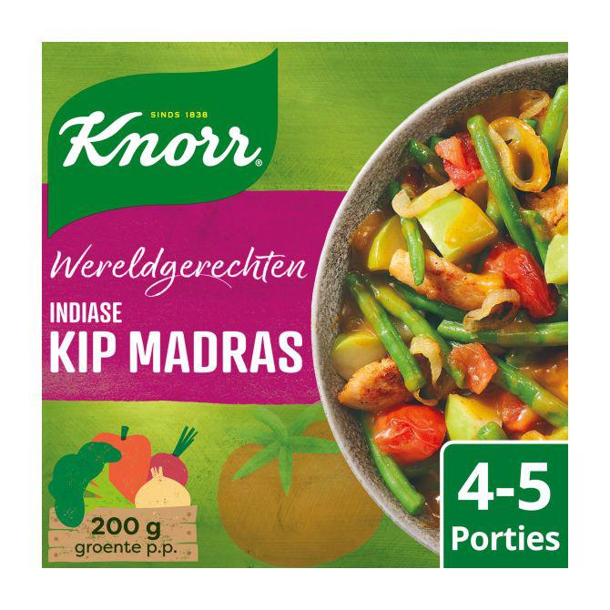 Knorr Wereldgerechten indiase kip madras xl