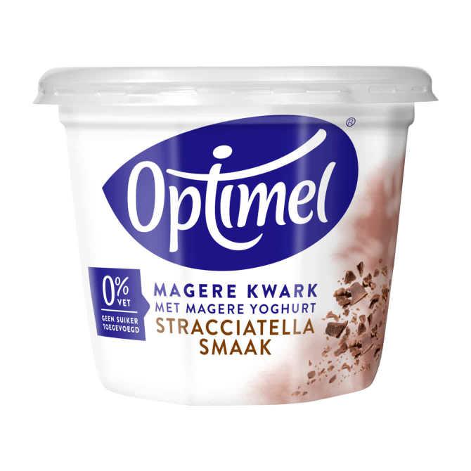 Optimel Magere kwark stracciatella