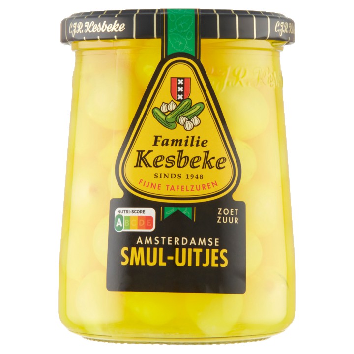 Kesbeke Zoetzuur Amsterdamse Smul-Uitjes 495g