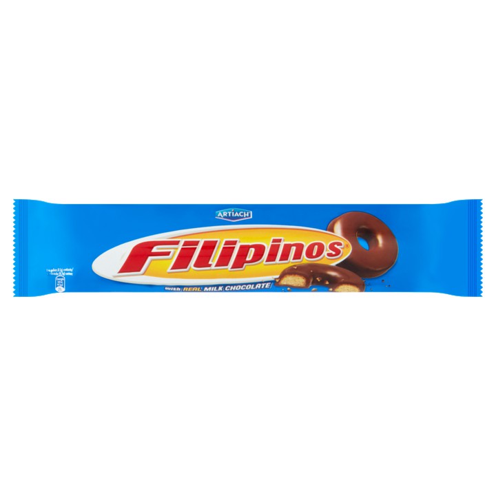 Filipinos with Real Milk Chocolate 128g