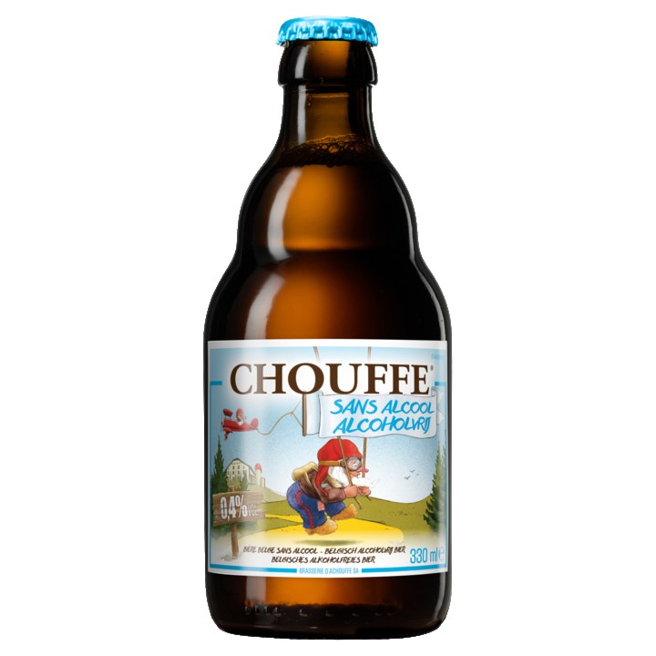 Chouffe Belgisch Bier 0,4 % - Fles 330ML