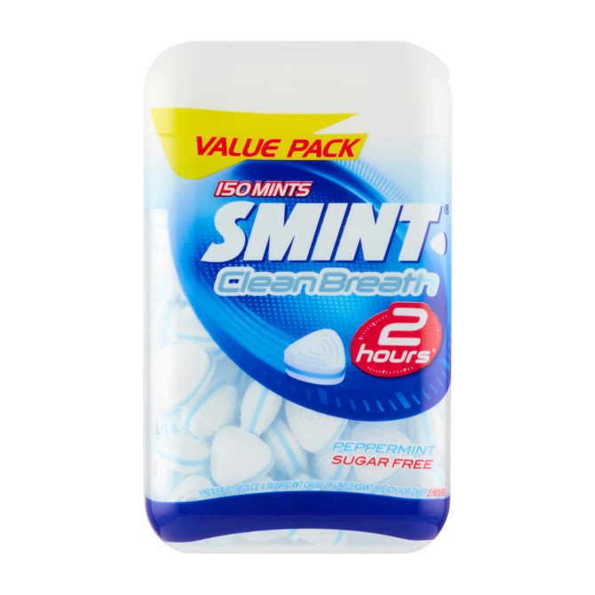 Smint CleanBreath Peppermint Sugar Free Value Pack