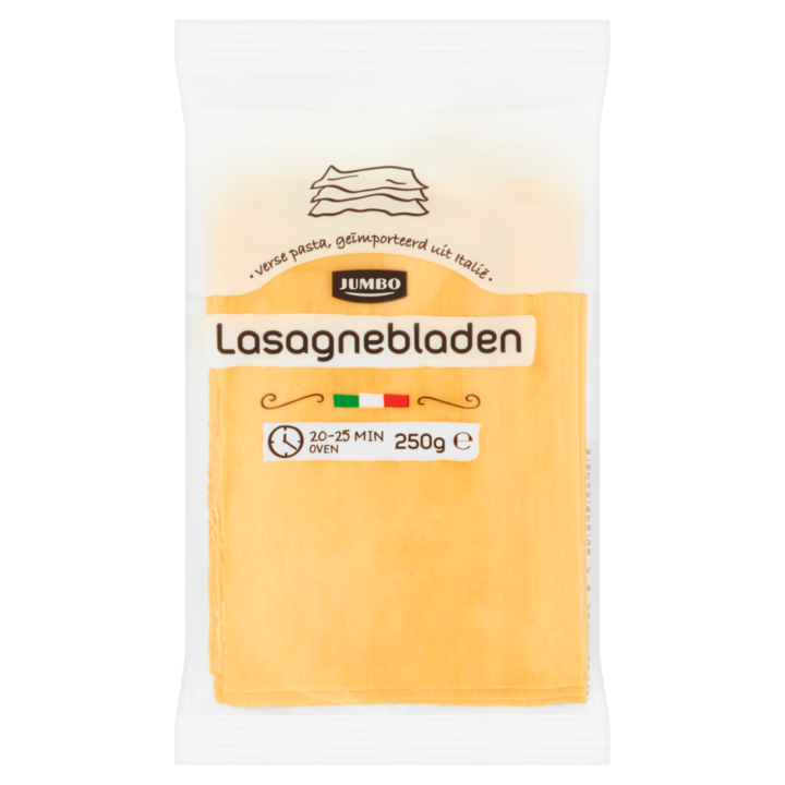 Jumbo Verse Pasta Lasagnebladen 250g