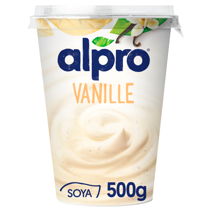 Alpro Plantaardige Variatie Op Yoghurt Vanille 500g