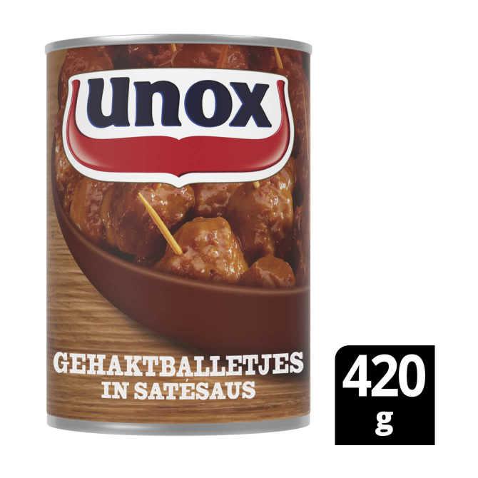 Unox  In Sat&amp;eacute;saus Gehaktballetjes