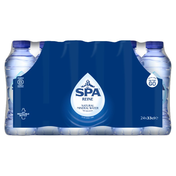 SPA REINE Natuurlijk Mineraalwater 24 x 33cl