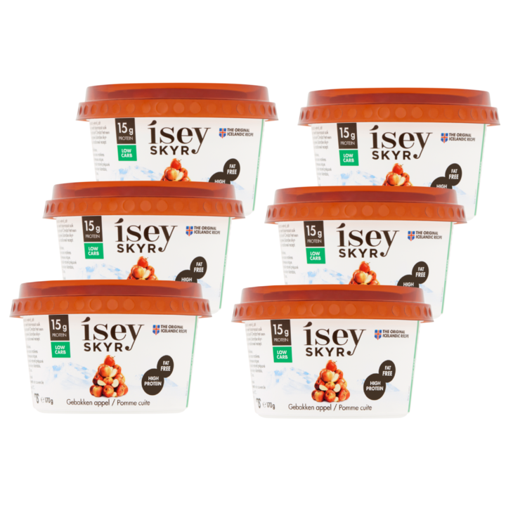 &amp;Iacute;sey Skyr Gebakken Appel 6 x 170g